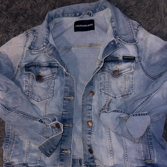 Calvin Klein Jean Jacket - Picture 6 of 7